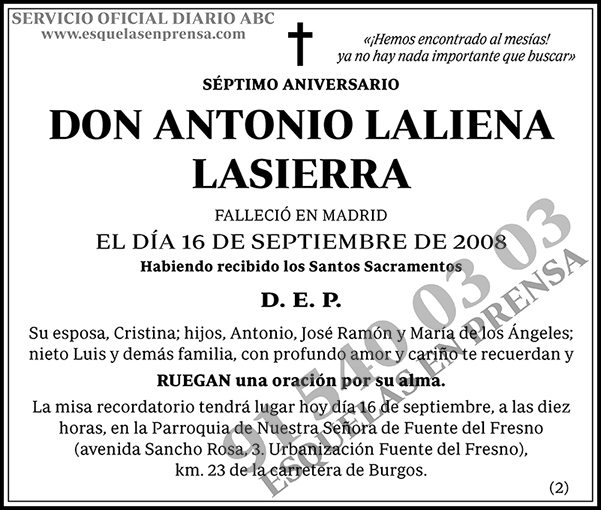 Antonio Laliena Lasierra